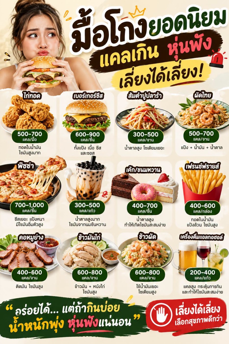 เกร็ดความรู้เรื่องอาหารและการออกกำลังกาย 2